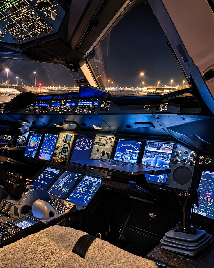 Interface Cockpit pour la préparation aux sélections de pilotes.